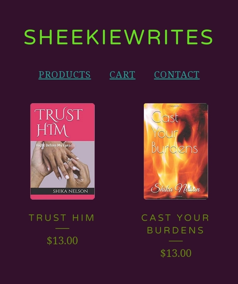 Shika Nelson- Author